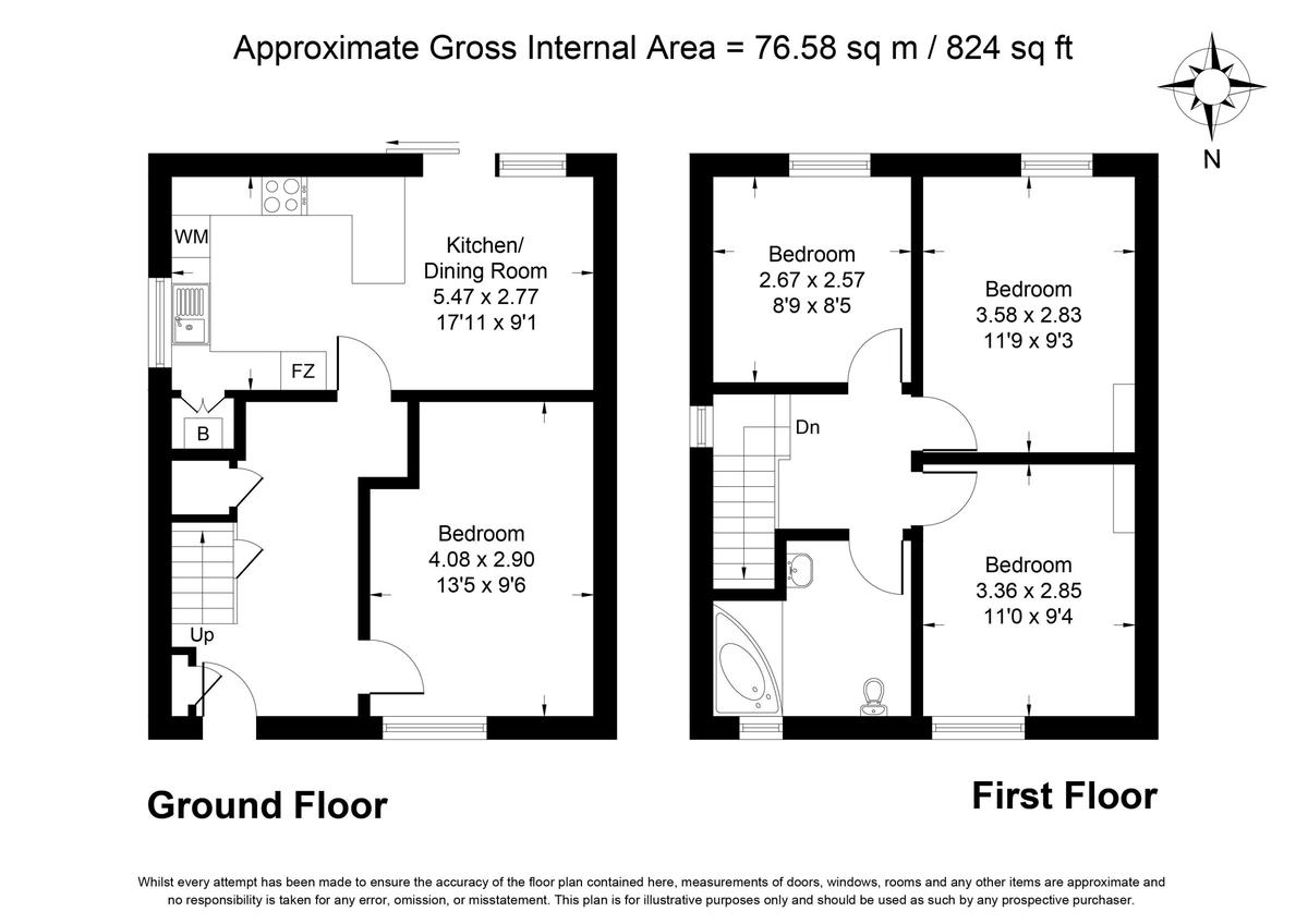 4 bedroom house for rent Durham Close Surrey, GU2 9TH UniHomes