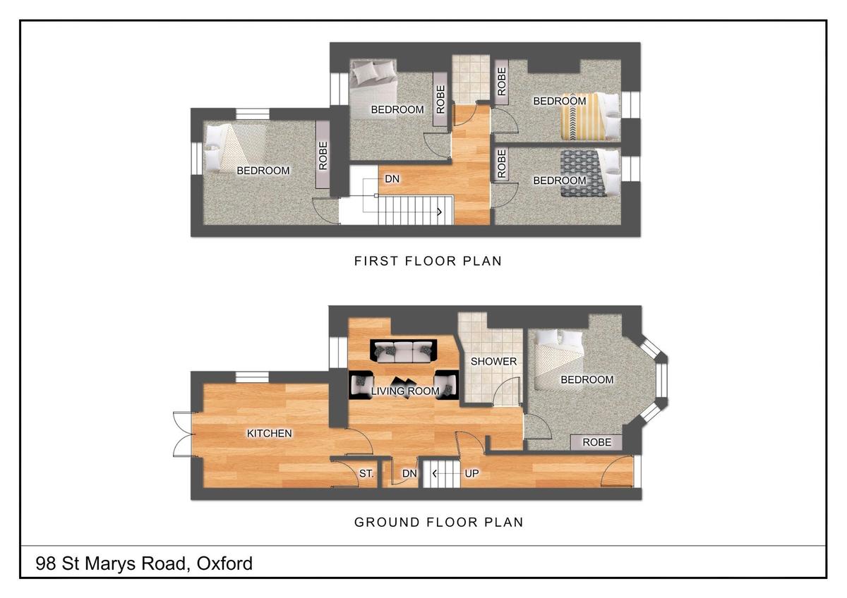 5 bedroom house for rent St Marys Road, Oxford, OX4 1QD UniHomes