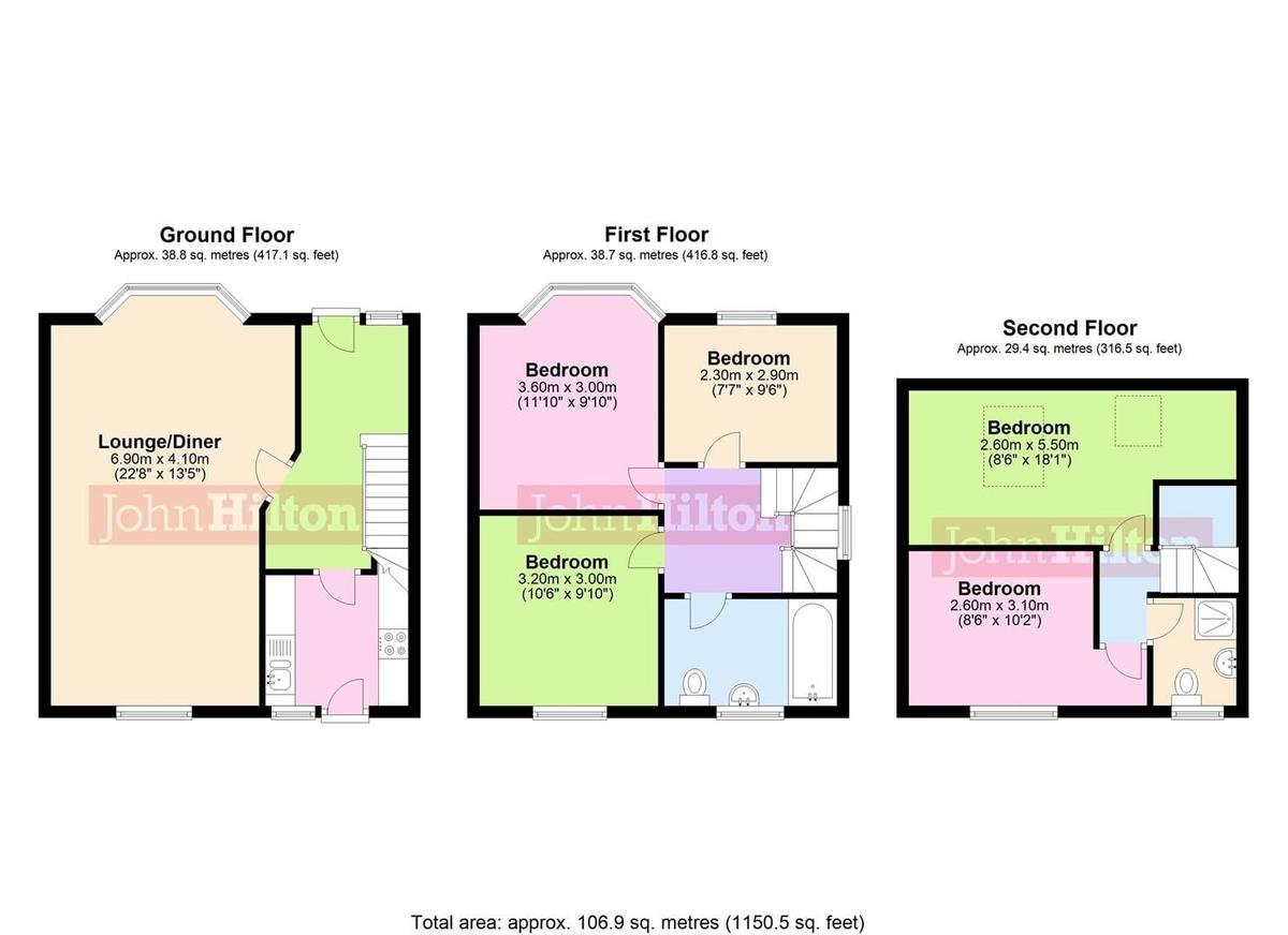 5 bedroom house for rent Way, Brighton, BN2 4TJ UniHomes