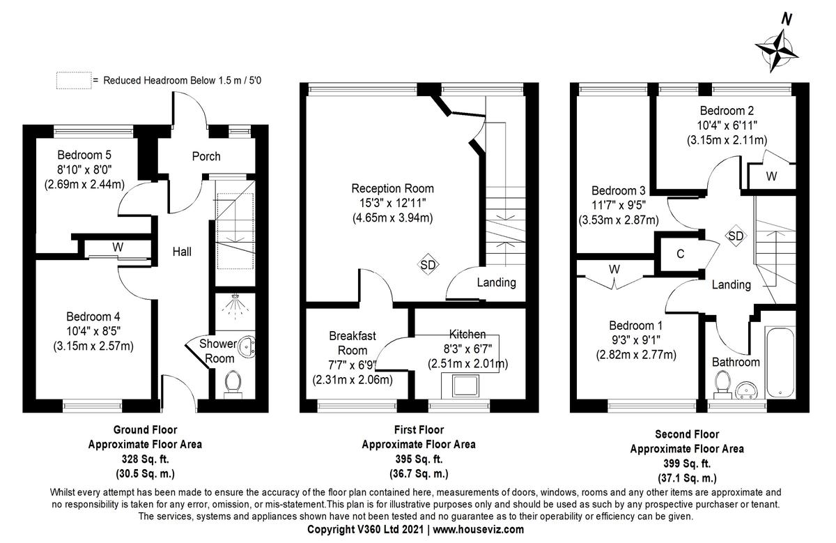 5 bedroom house for rent Guildford Park Avenue Surrey, GU2 7NL UniHomes