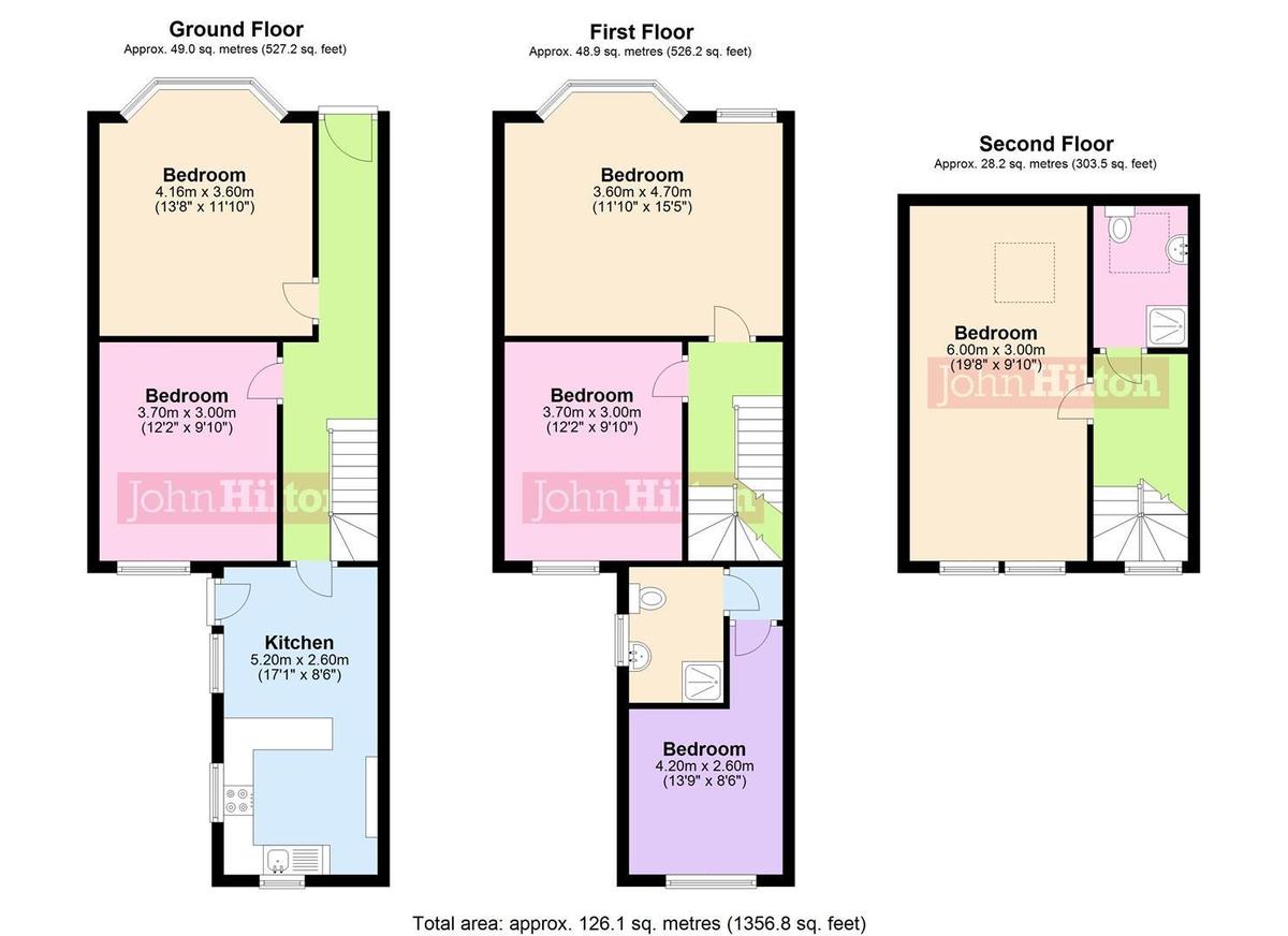 6 bedroom house for rent Queens Park Road, Brighton, BN2 9XJ UniHomes