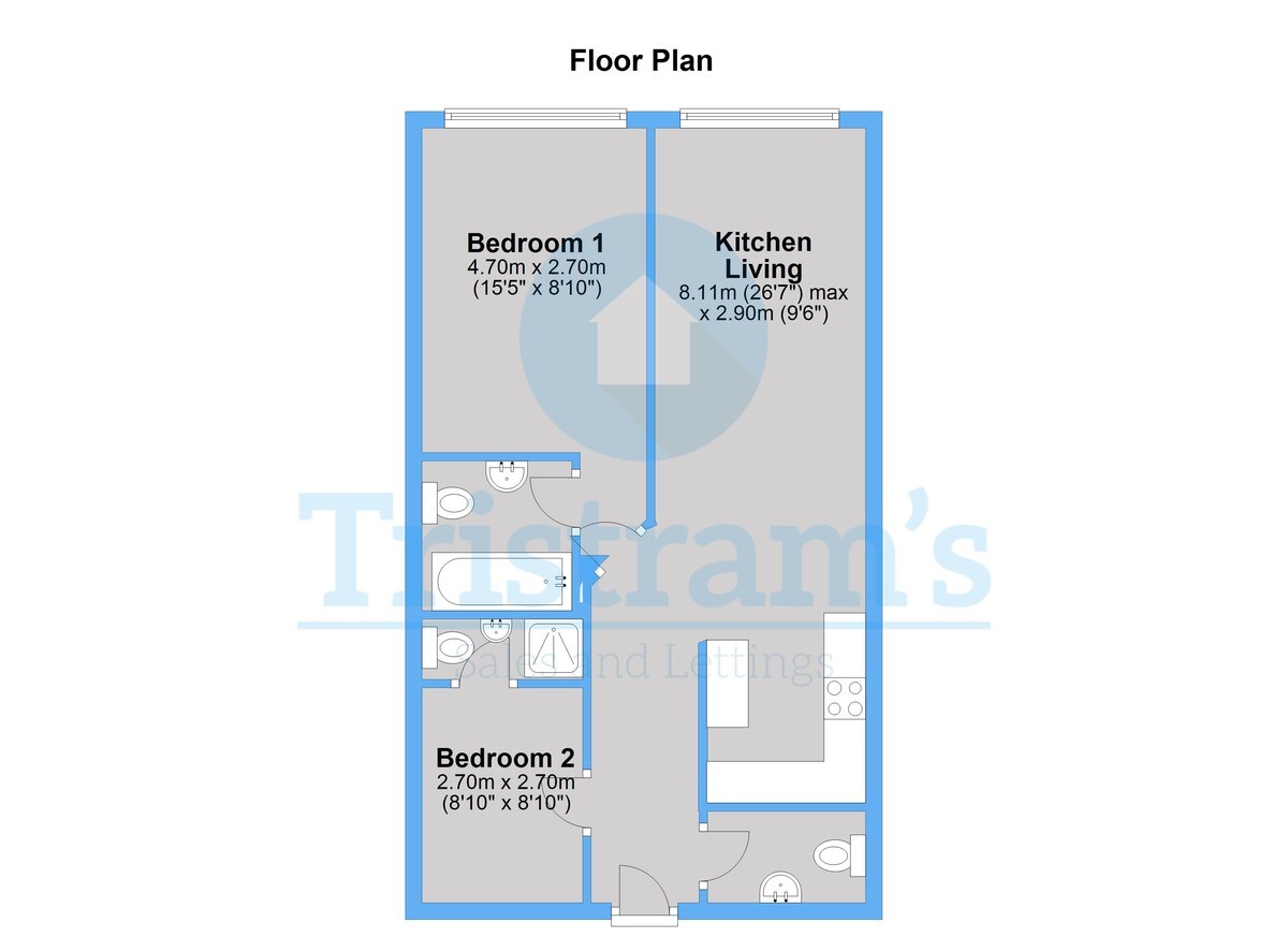 2 bedroom apartment for rent Street Trading House Nottingham