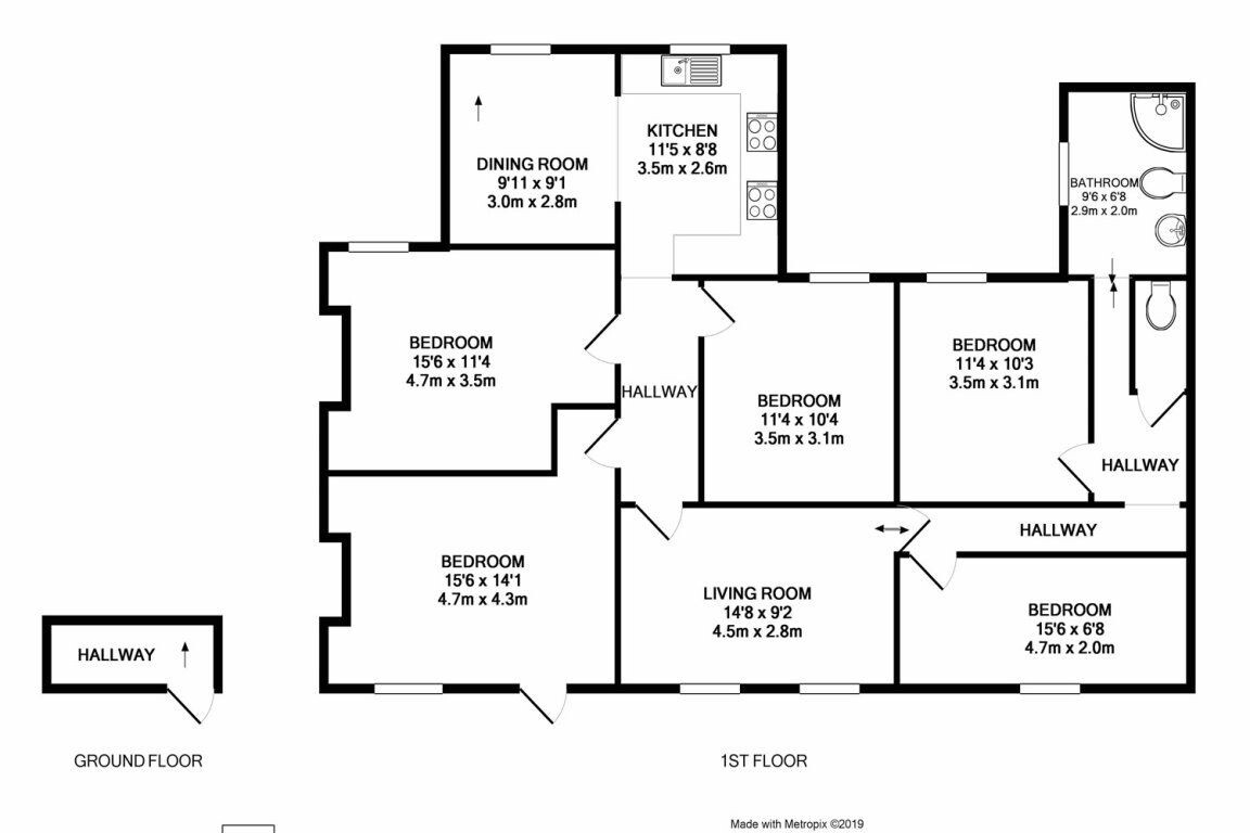 5 bedroom house for rent Cowley Road, Oxford, OX4 1UH UniHomes
