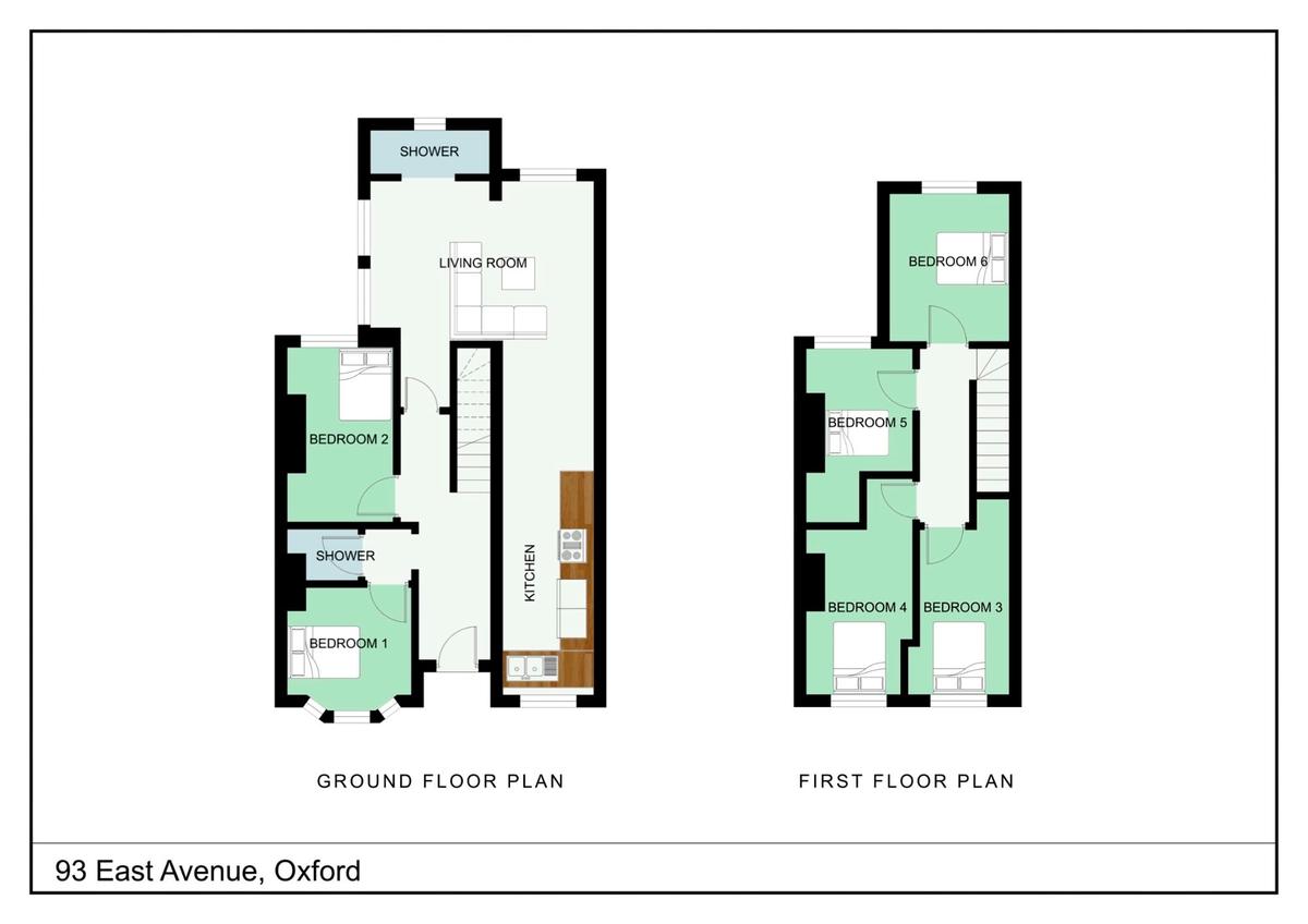 6 bedroom house for rent East Avenue, Oxford, OX4 1XR UniHomes