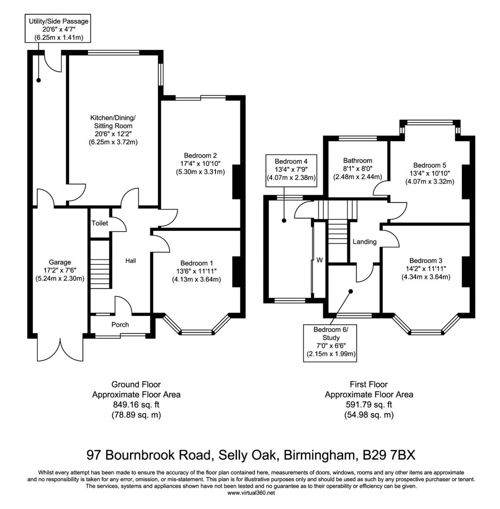 5 bedroom house for rent Bournbrook Road Birmingham, B29 7BX UniHomes