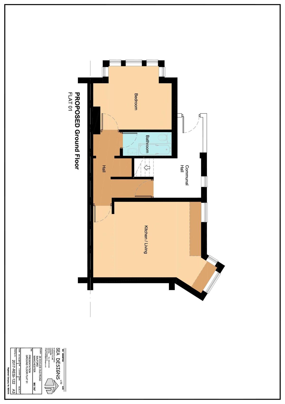 1 bedroom apartment for rent Eccles Old Road Pendleton Manchester, M6