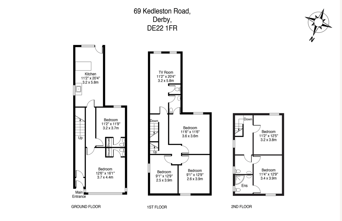 1 bedroom house for rent Kedleston Road Derby, DE22 1FR UniHomes