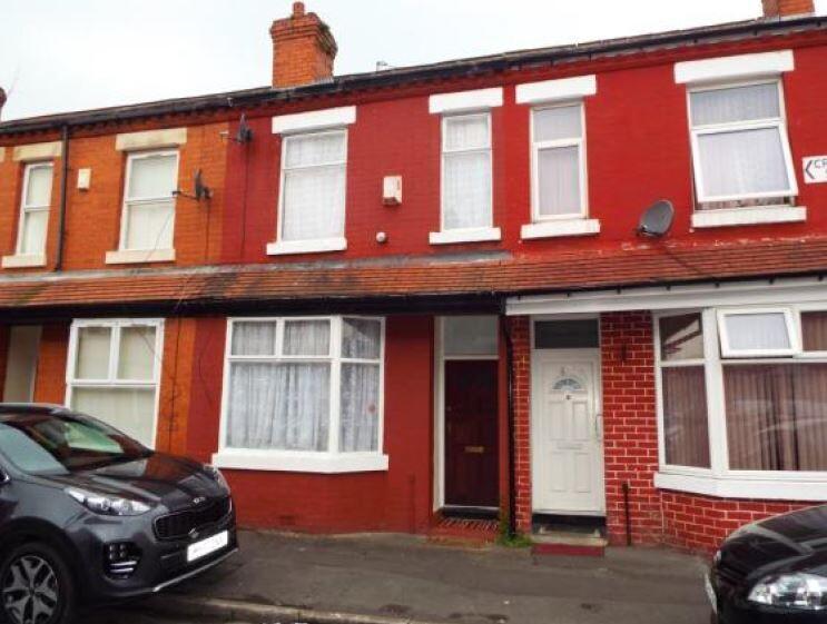 2 bedroom house for rent Crondall Street Rusholme, Manchester, M14 4UA