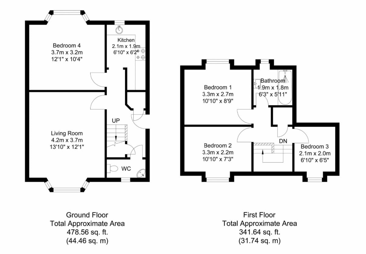 4 bedroom house for rent Chaucer Court Surrey GU2 4DB UniHomes