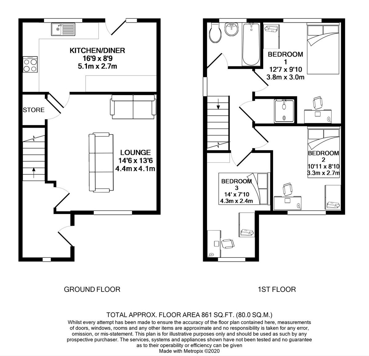 3 bedroom house for rent Sutton Street, Sheffield, S3 7NE UniHomes