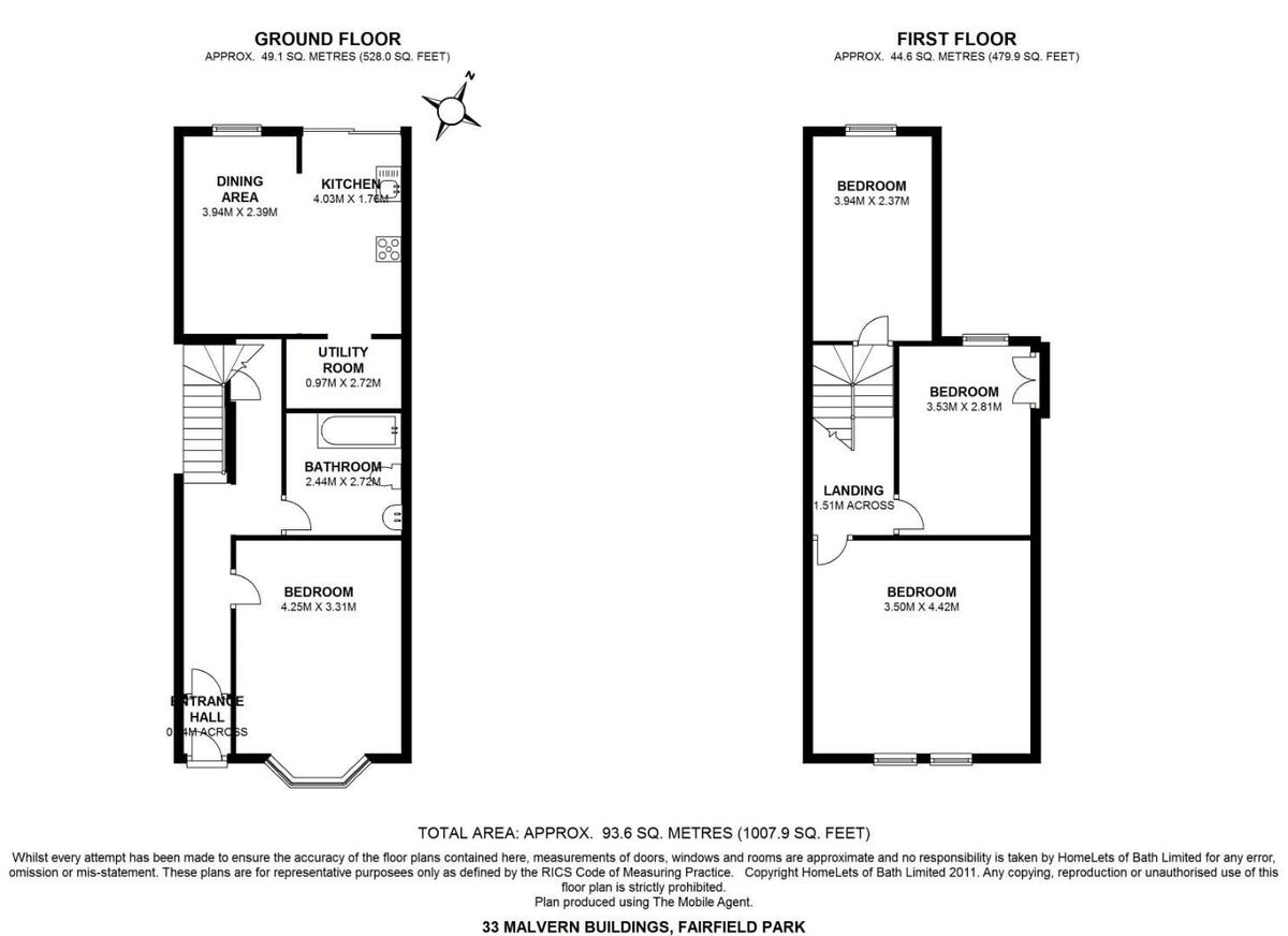 4 bedroom house for rent Malvern Buildings Bath, BA1 6JX UniHomes