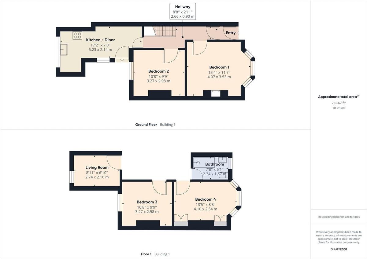 4 bedroom house for rent Bentham Road, Brighton, BN2 9XB UniHomes