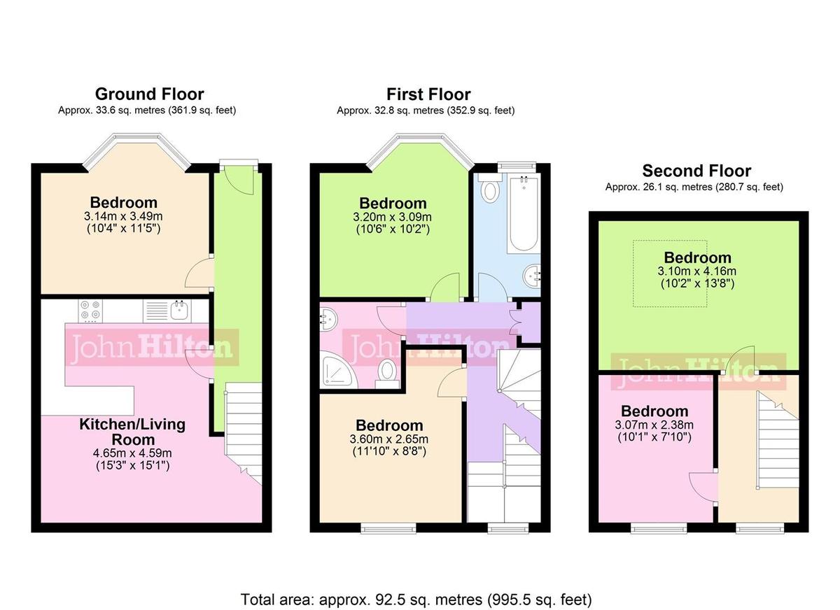 5 bedroom apartment for rent Upper Lewes Road, Brighton, BN2 3FD UniHomes