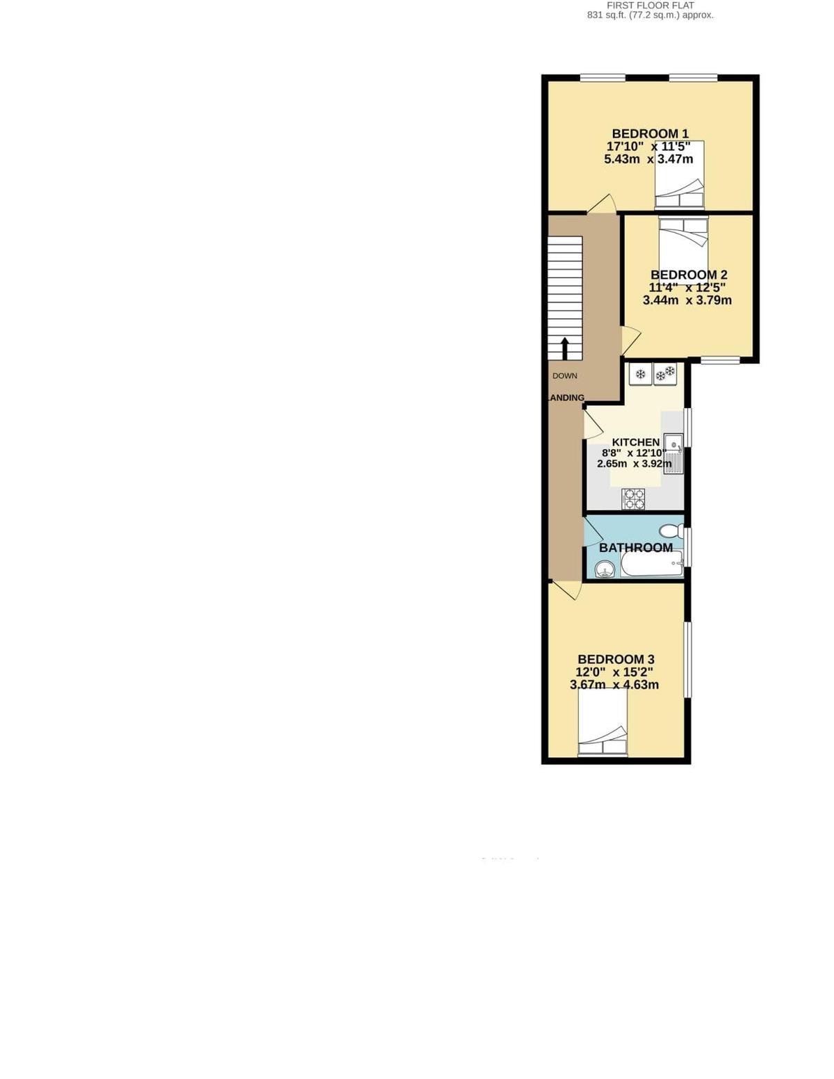 3 bedroom house for rent Craven Street Northampton, NN1 3EZ UniHomes
