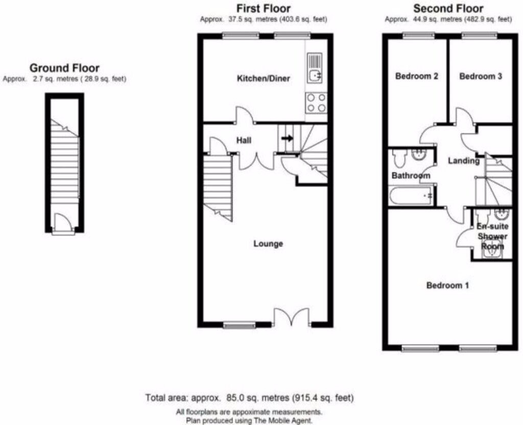 3 bedroom apartment for rent Station Road West, Canterbury, CT2 8HY