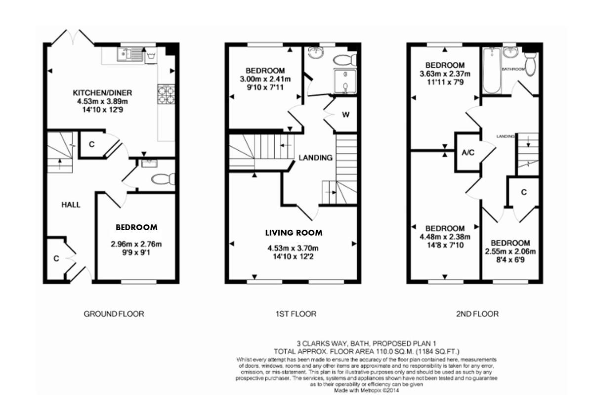 5 bedroom house for rent Clarks Way Bath, BA2 2TR UniHomes