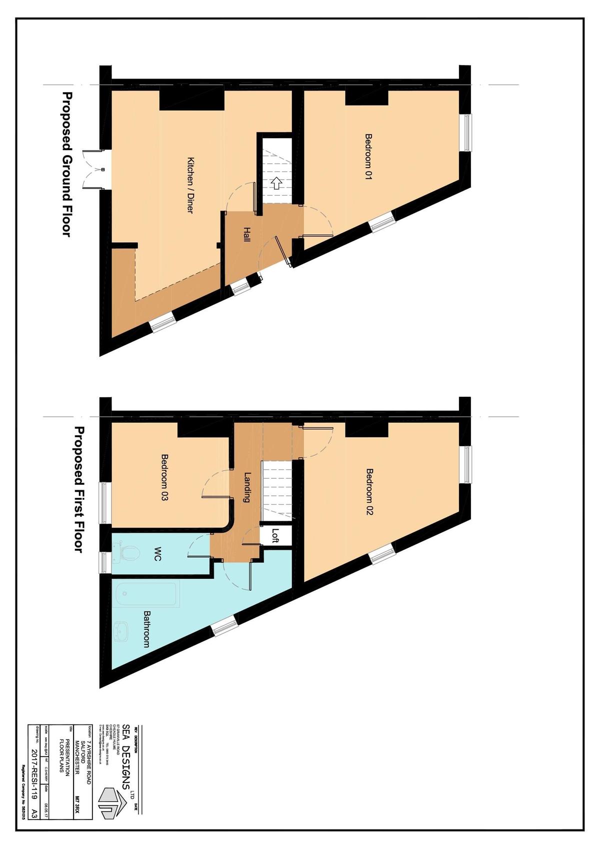 3 bedroom house for rent Ayrshire Road Kersal Manchester, M7 3RX UniHomes