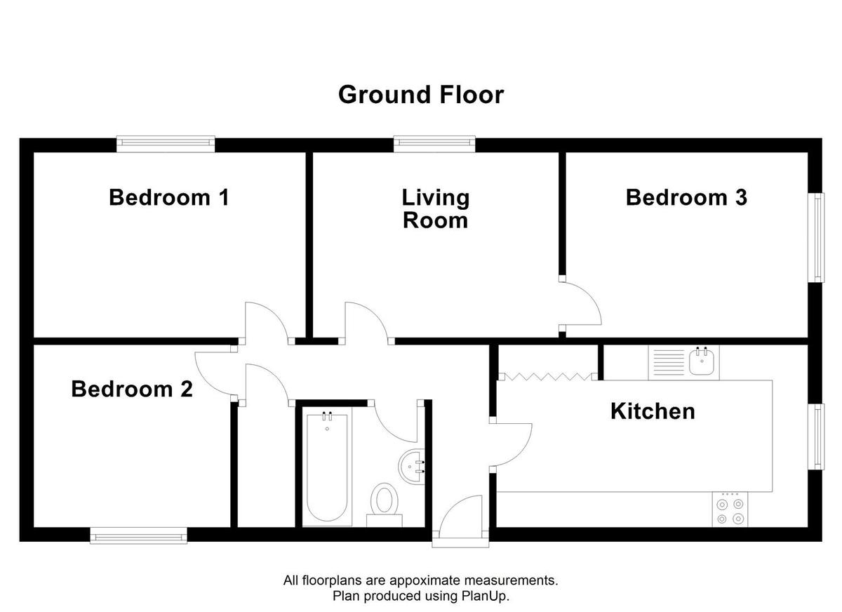 3 bedroom apartment for rent Tenterden Drive Canterbury, CT2 7BH UniHomes