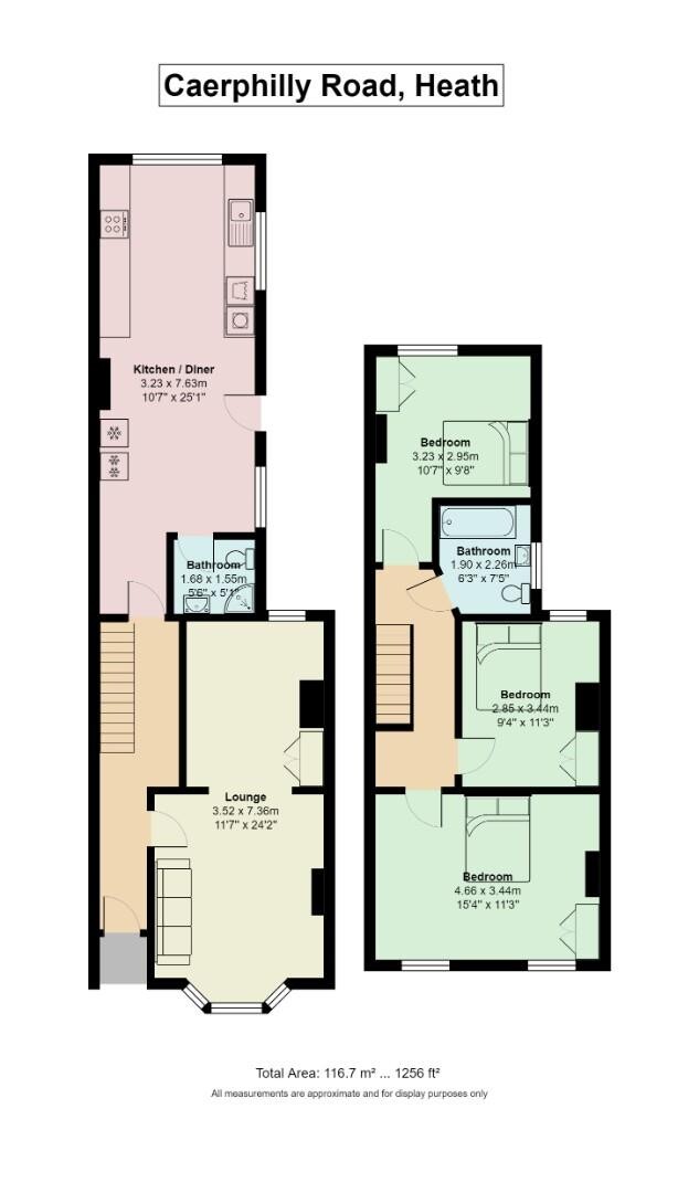 4 bedroom house for rent Caerphilly Road Cardiff, CF14 4QB UniHomes