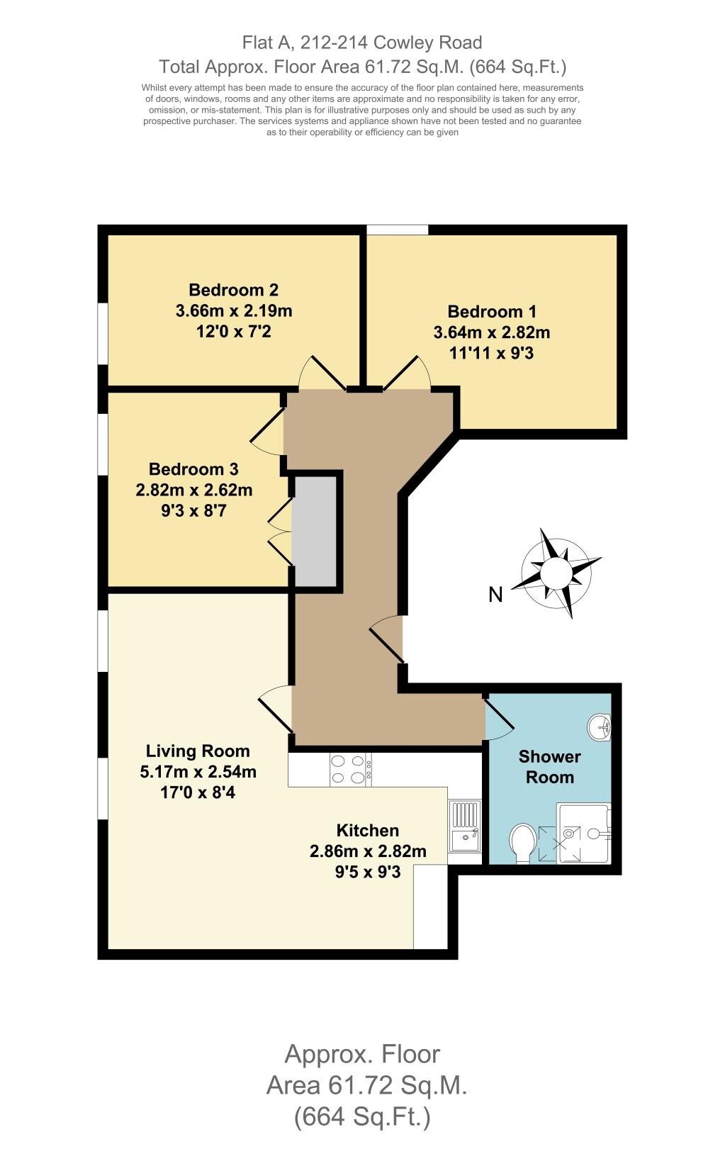 3 bedroom house for rent Cowley Road Oxford, OX4 1UQ UniHomes