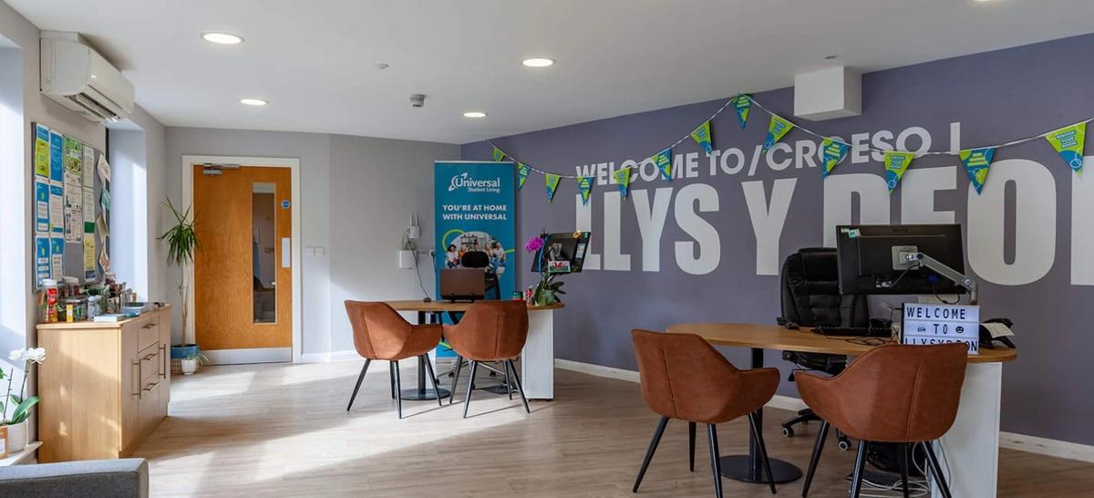 Llys y Deon on Dean Street, Upper Bangor, Bangor