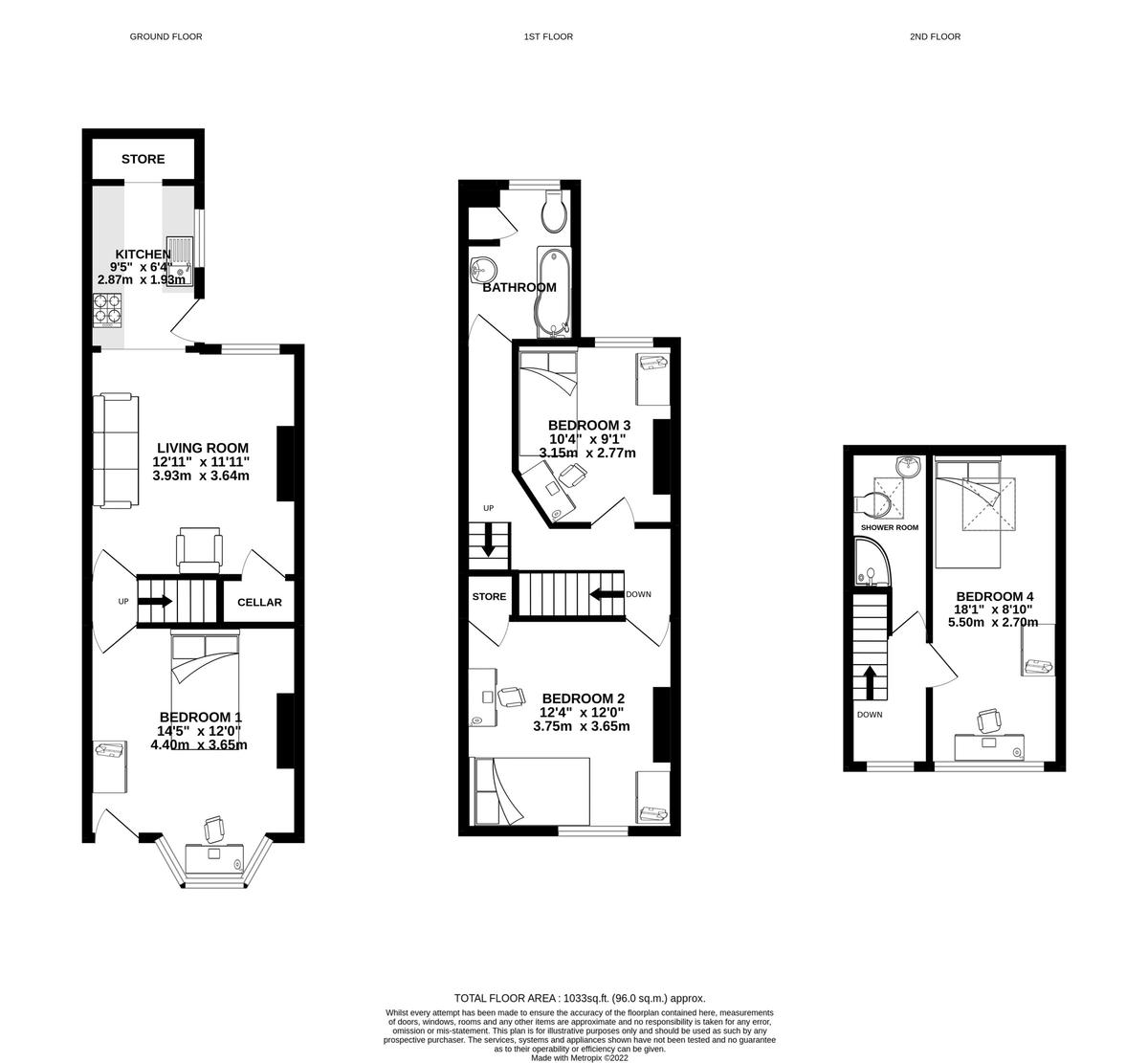 4 bedroom house for rent Ramsey Road, Sheffield, S10 1LR UniHomes