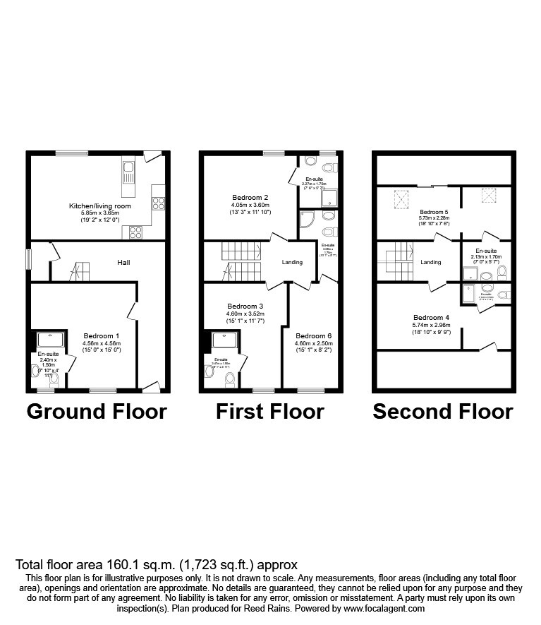 6 bedroom house for rent Bath Street Huddersfield, HD1 5BQ UniHomes