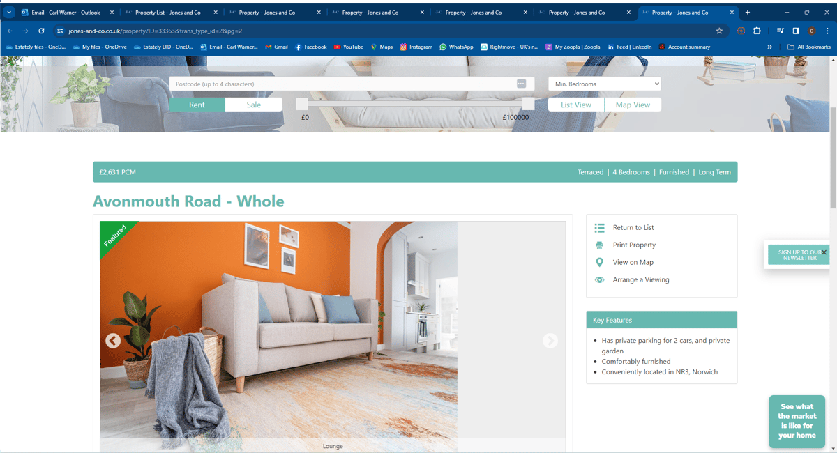 4 bedroom house for rent Avonmouth Road Norwich, NR3 2HL UniHomes
