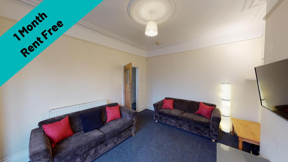 6 bedroom house for rent Walton Road Sheffield, S11 8RE UniHomes