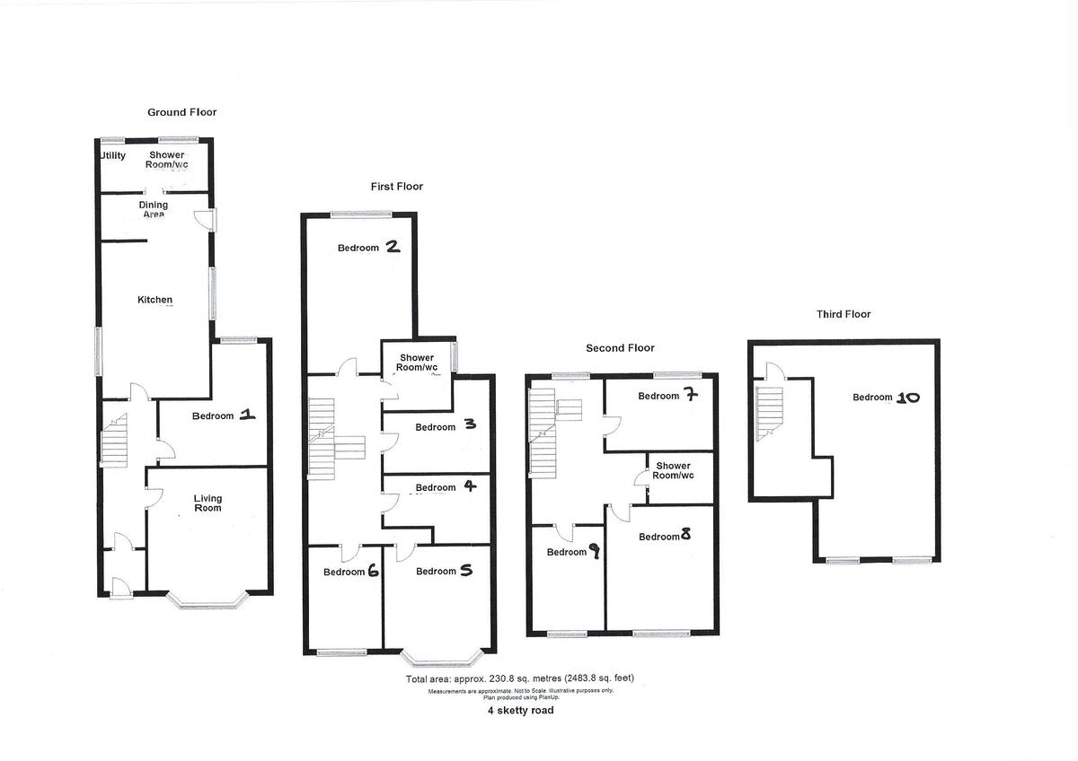 10 bedroom house for rent Sketty Road Swansea, SA2 0LJ UniHomes