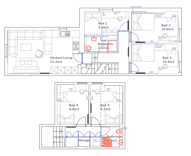 5 bedroom apartment for rent Rose Grove Nottingham, NG9 1PB UniHomes