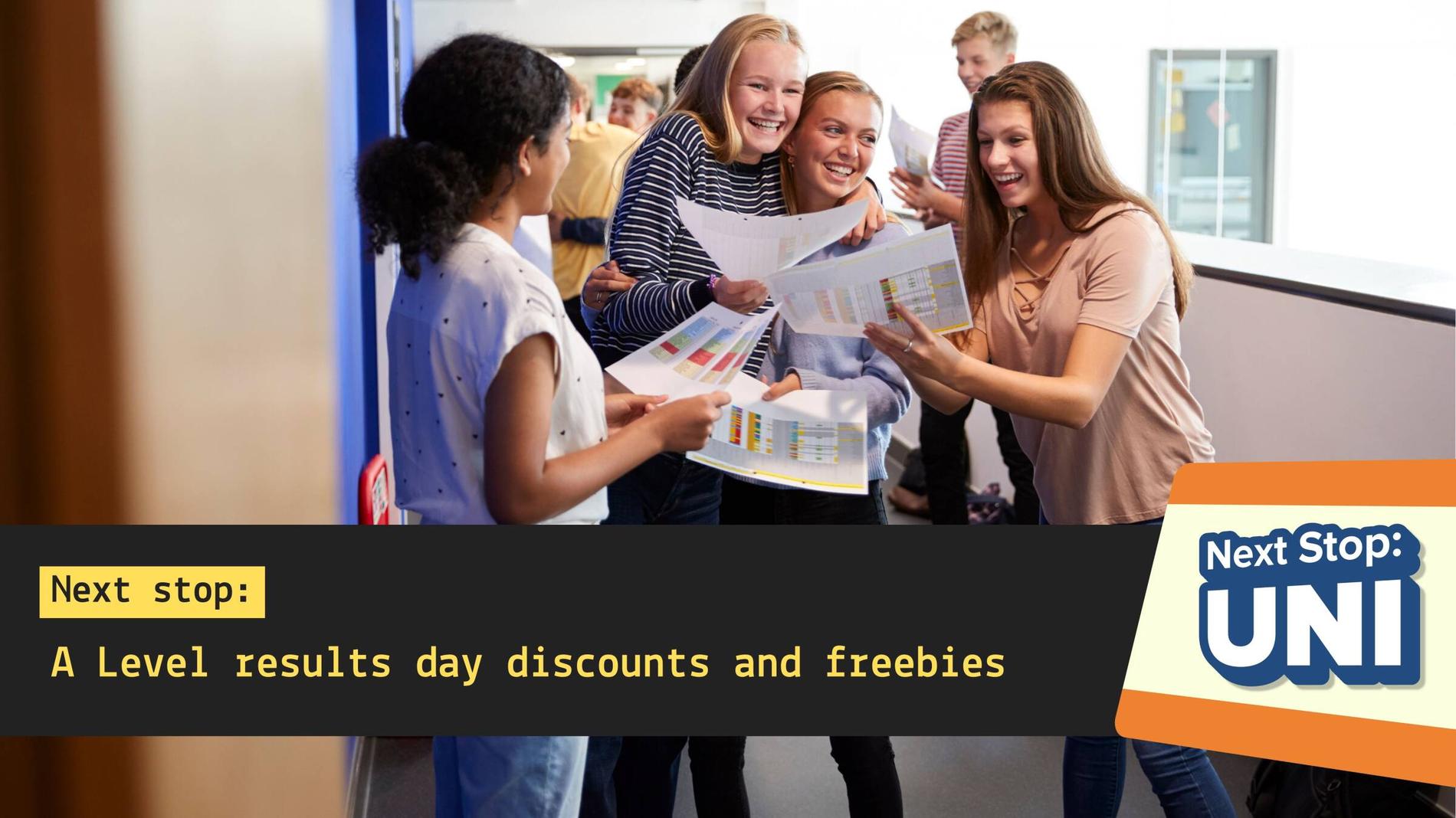 A Level Results Day 2025 Discounts and Freebies