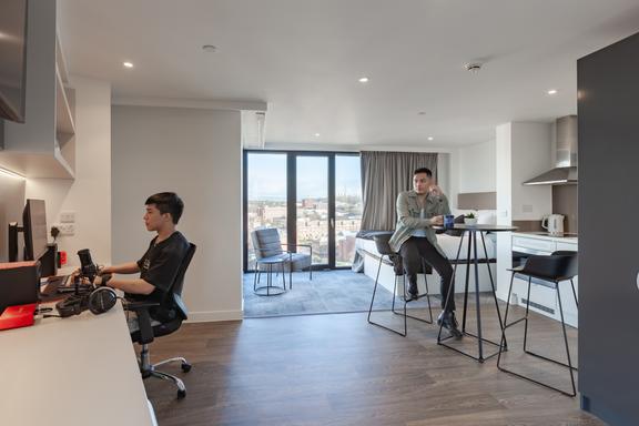 1 bedroom student apartment in West End, Glasgow