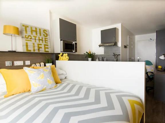 1 bedroom student apartment in City Centre, Plymouth