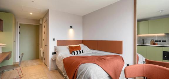 1 bedroom student apartment in New Town, Edinburgh