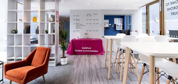 2 bedroom student apartment in Guildford, Surrey