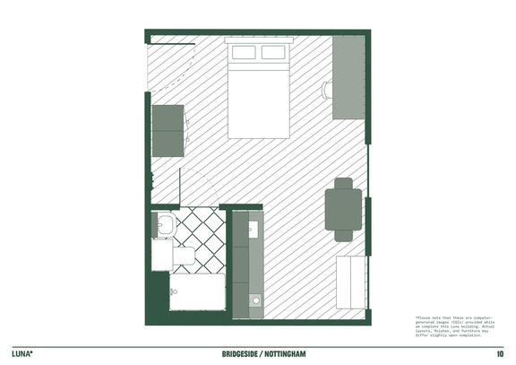 1 bedroom student apartment in Lenton, Nottingham
