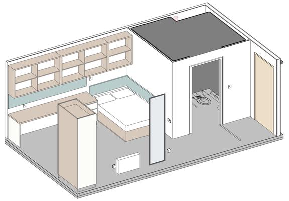 1 bedroom student apartment in City Centre, Sheffield