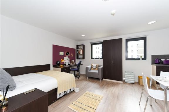 1 bedroom student apartment in City Centre, Swansea