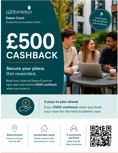 6 bedroom student apartment in City Centre, Bristol