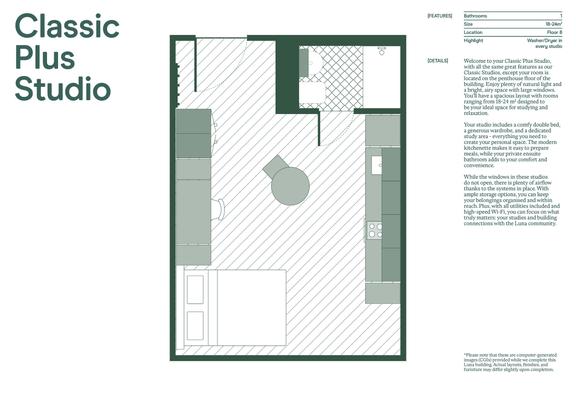 1 bedroom student apartment in Woodhouse, Leeds