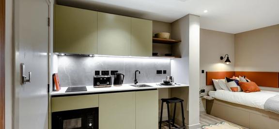 1 bedroom student apartment in New Town, Edinburgh