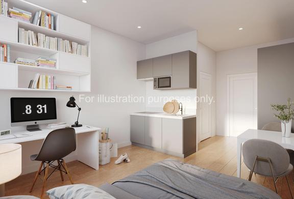 1 bedroom student apartment in City Centre, Preston