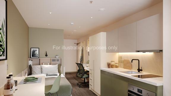 1 bedroom student apartment in Leith, Edinburgh