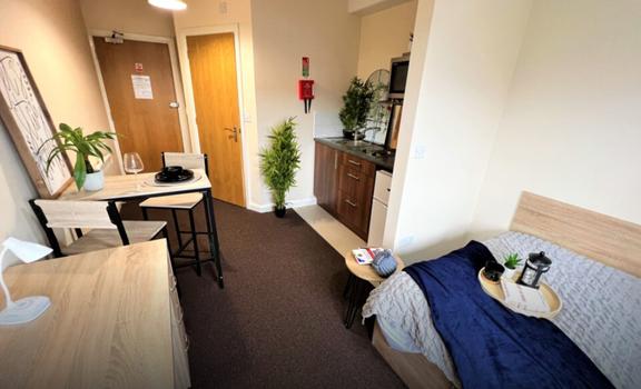 1 bedroom student apartment in City Centre, Preston