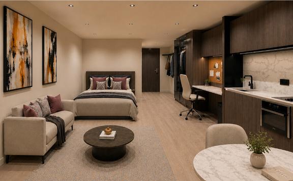 1 bedroom student apartment in Hockley, Nottingham