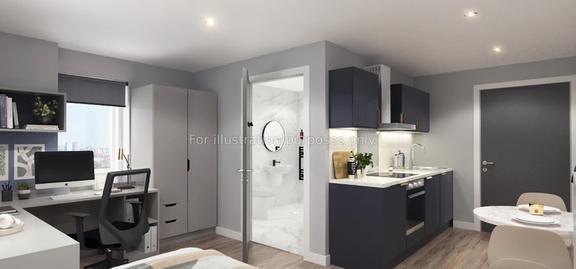 1 bedroom student apartment in City Centre, Glasgow