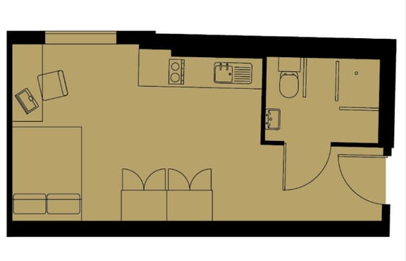 1 bedroom student apartment in Paddington, London