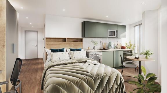 1 bedroom student apartment in Woodhouse, Leeds