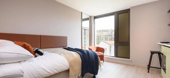1 bedroom student apartment in New Town, Edinburgh